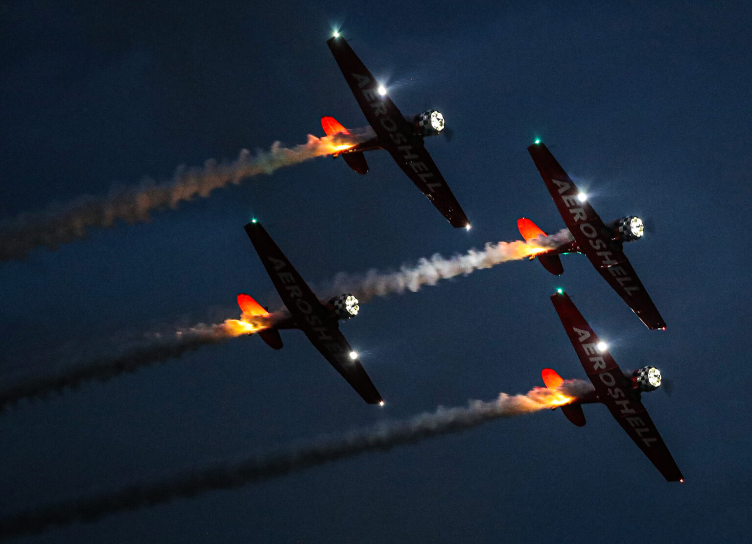 GALLERY - EAA AirVenture Night Airshow And Fireworks - KFIZ News-Talk ...