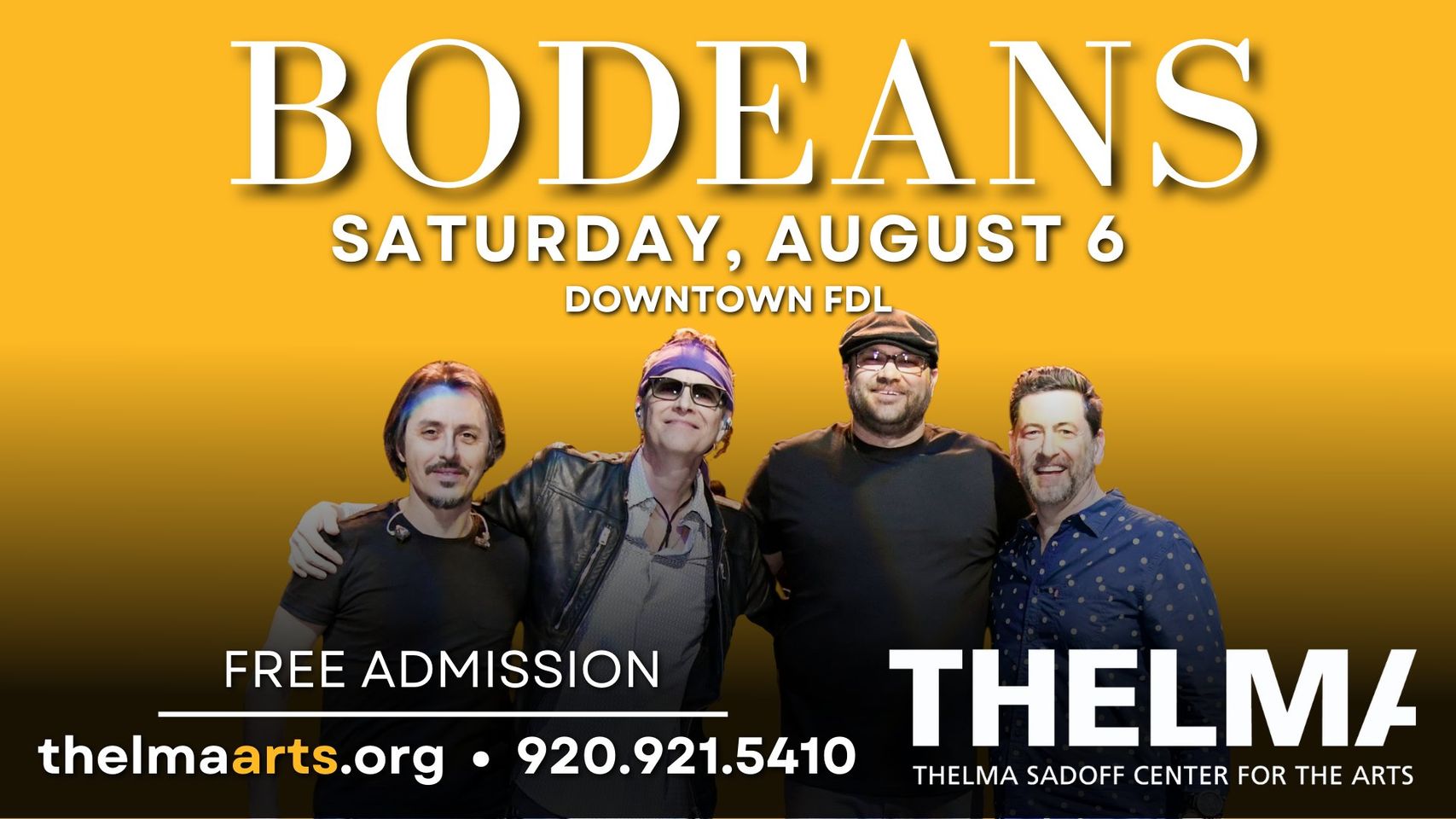 BoDeans To Play Free Concert In Fond du Lac KFIZ NewsTalk 1450 AM