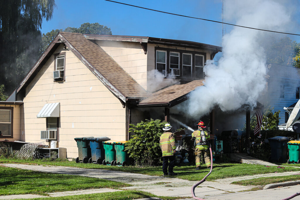 PHOTO GALLERY: North Brooke Street House Fire - KFIZ News-Talk 1450 AM