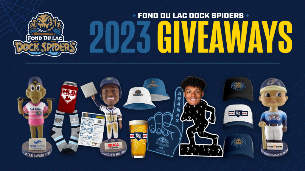 18 Giveaways Highlight Dock Spiders 2023 Schedule KFIZ NewsTalk 1450 AM