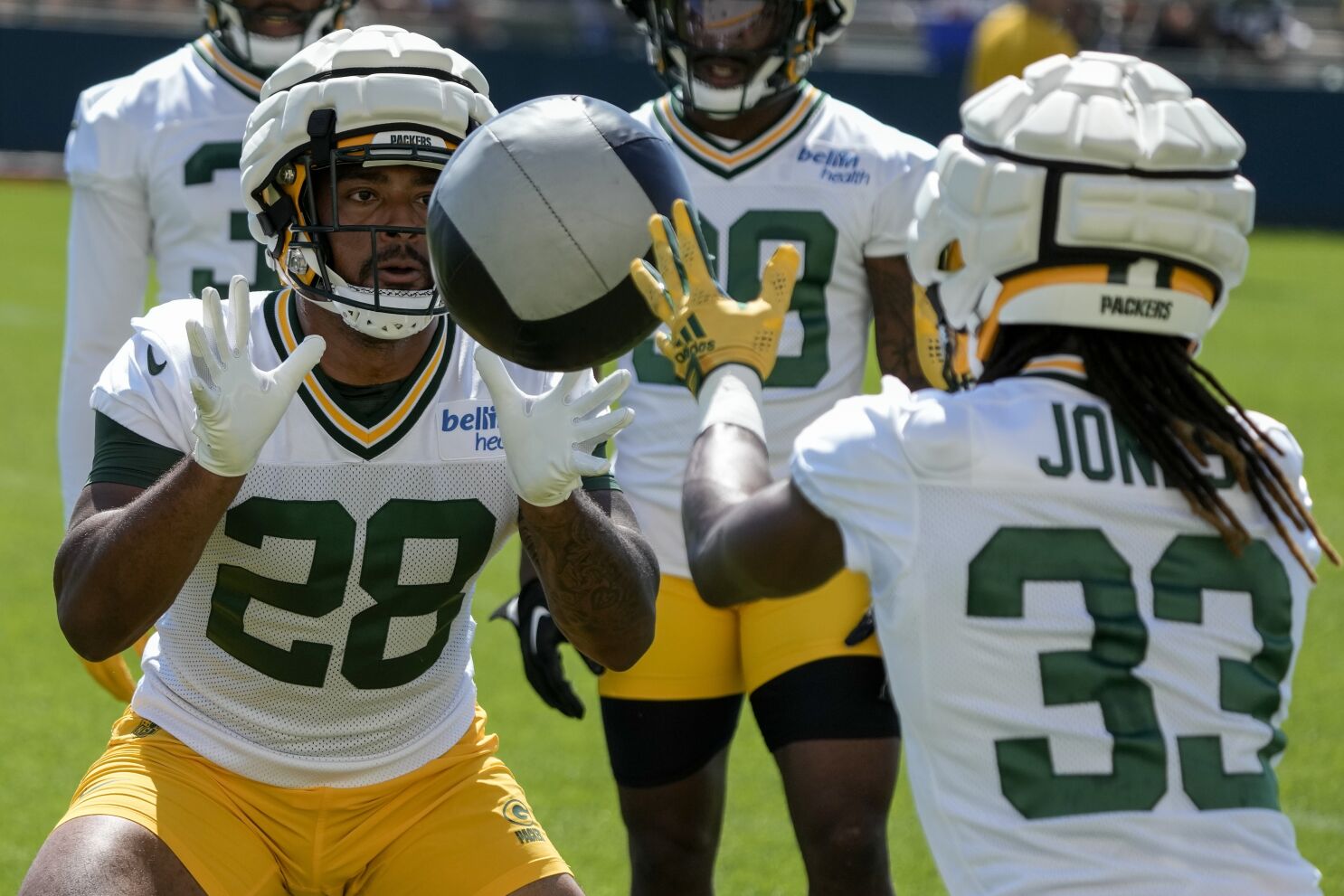 AJ Dillon looking MASSIVE : r/GreenBayPackers