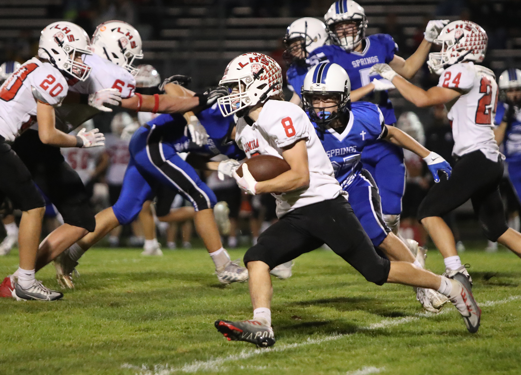 PHOTOS Springs VS Lomira Football KFIZ NewsTalk 1450 AM