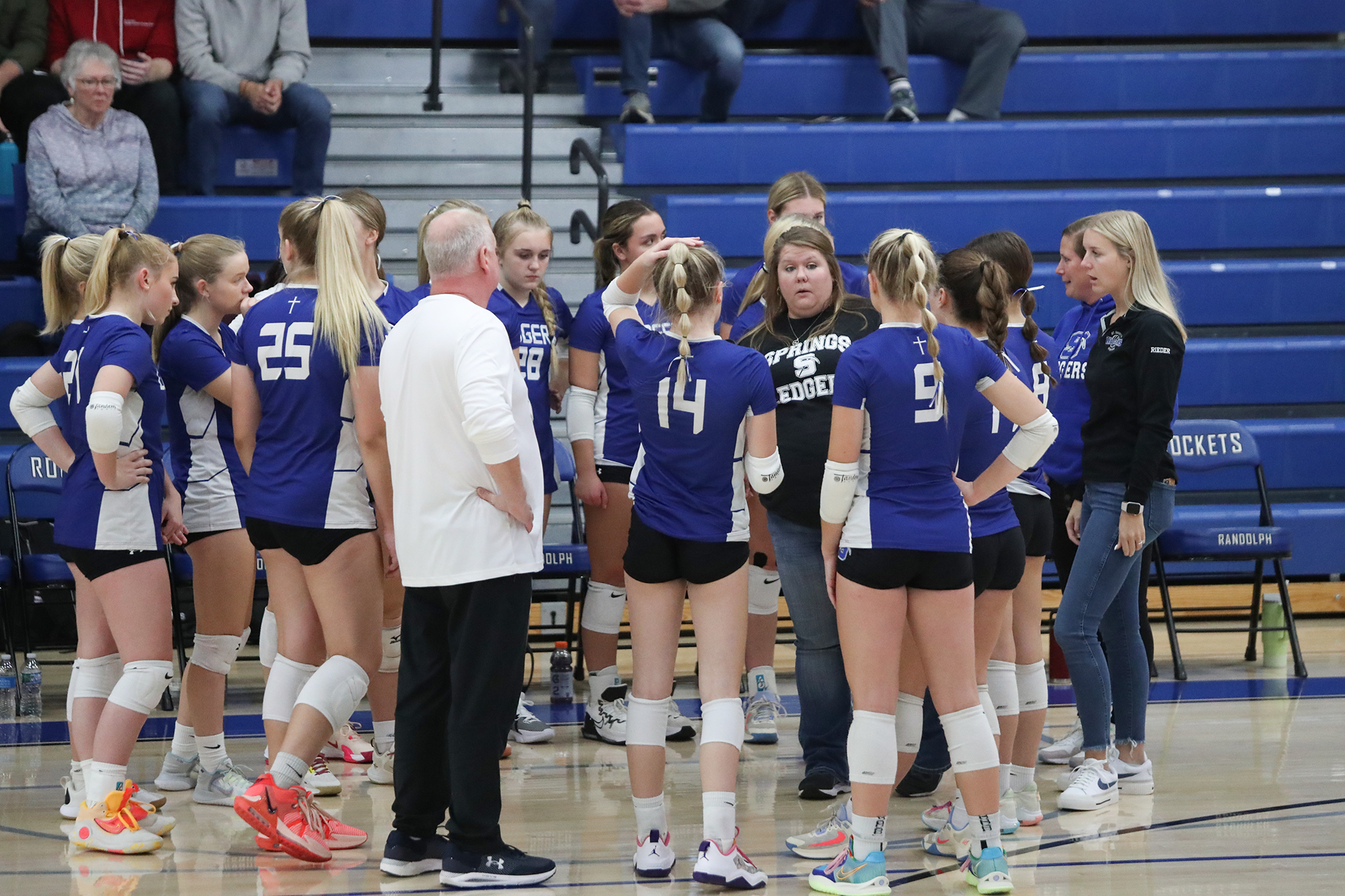 PHOTOS St. Mary's Springs Girls Volleyball Win 31 Over Randolph In