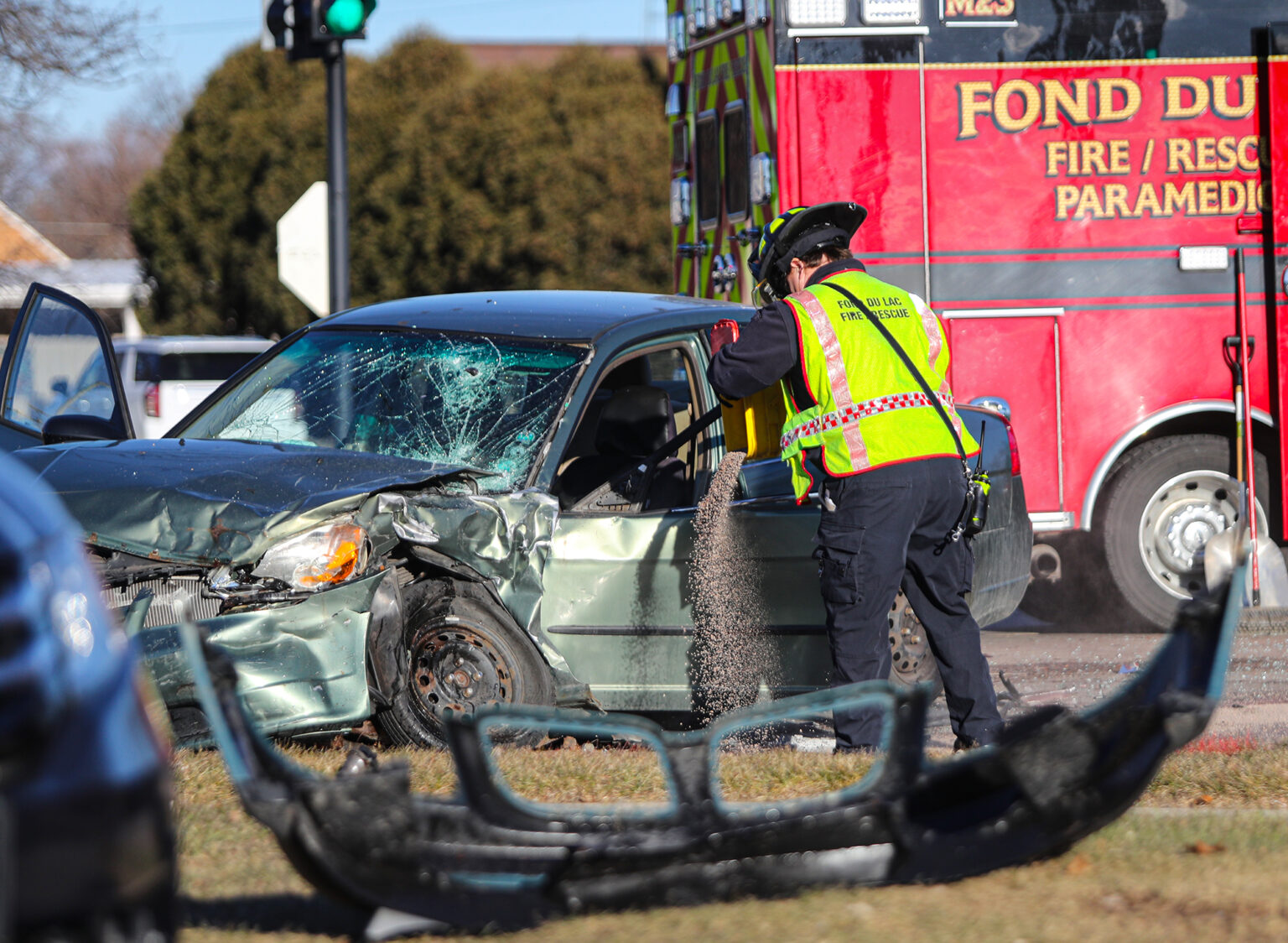 PHOTOS: Injury crash in Fond du Lac Monday, February 12, 2024 - KFIZ ...