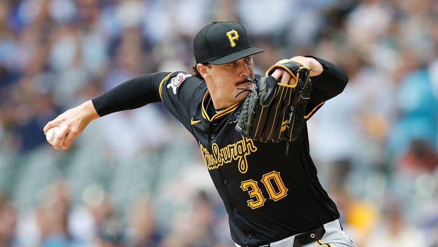 Paul Skenes Pitches 7 No-hit Innings As The Pirates Blank The Brewers 1 ...