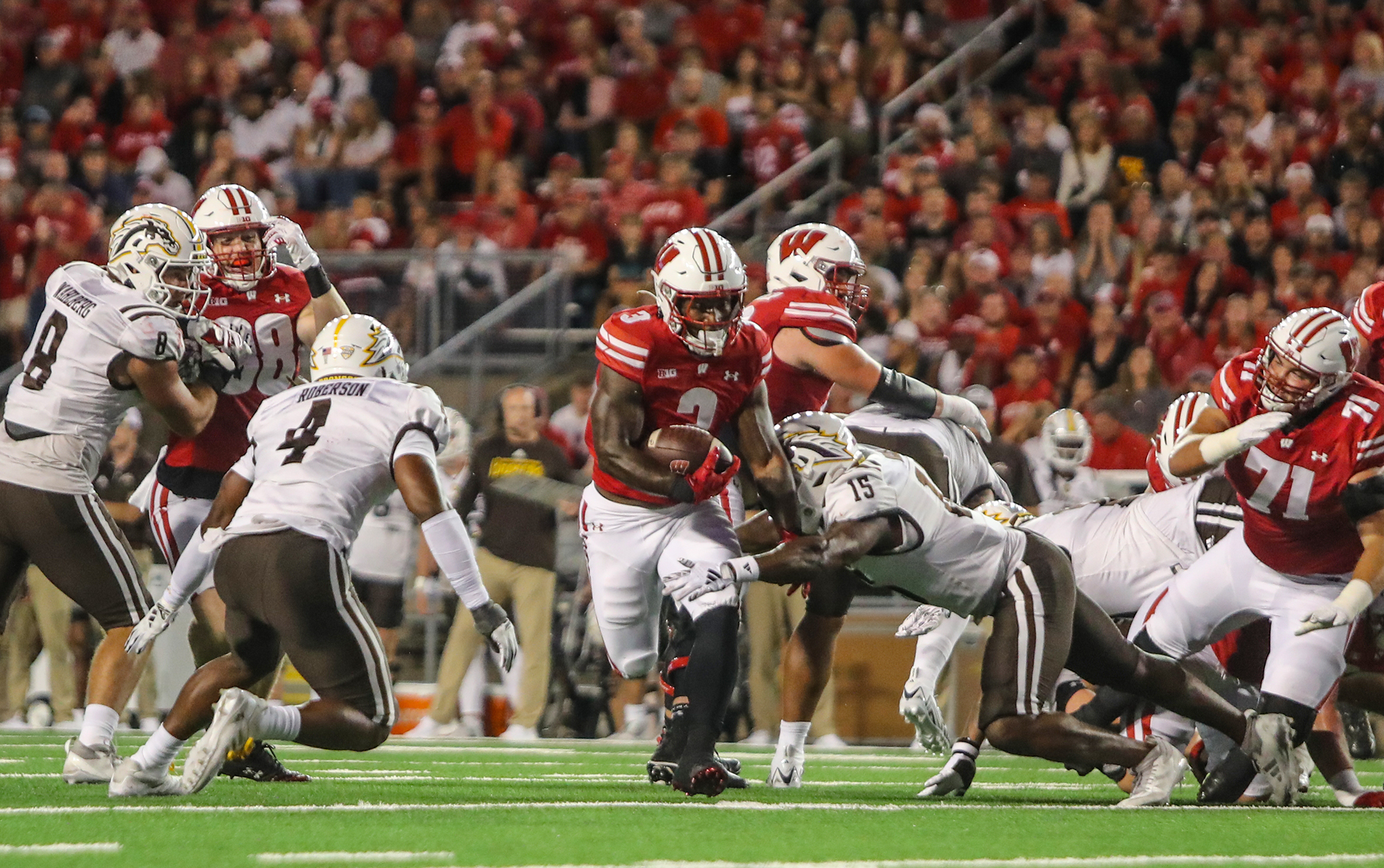 PHOTOS Wisconsin Badgers Football vs Western Michigan KFIZ NewsTalk