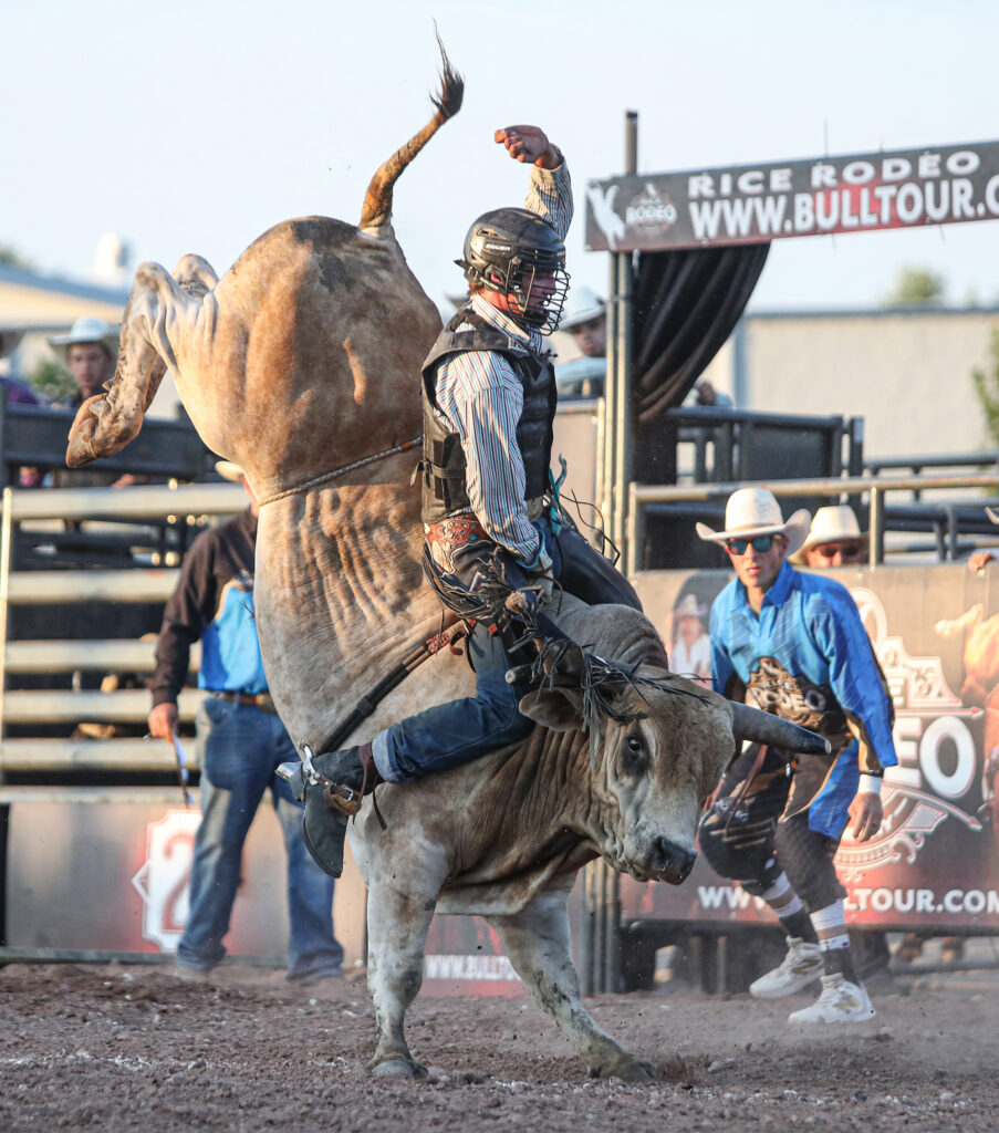 Bull riding and horse barrel racing Tuesday night at Fond du Lac County Fairgrounds grandstand