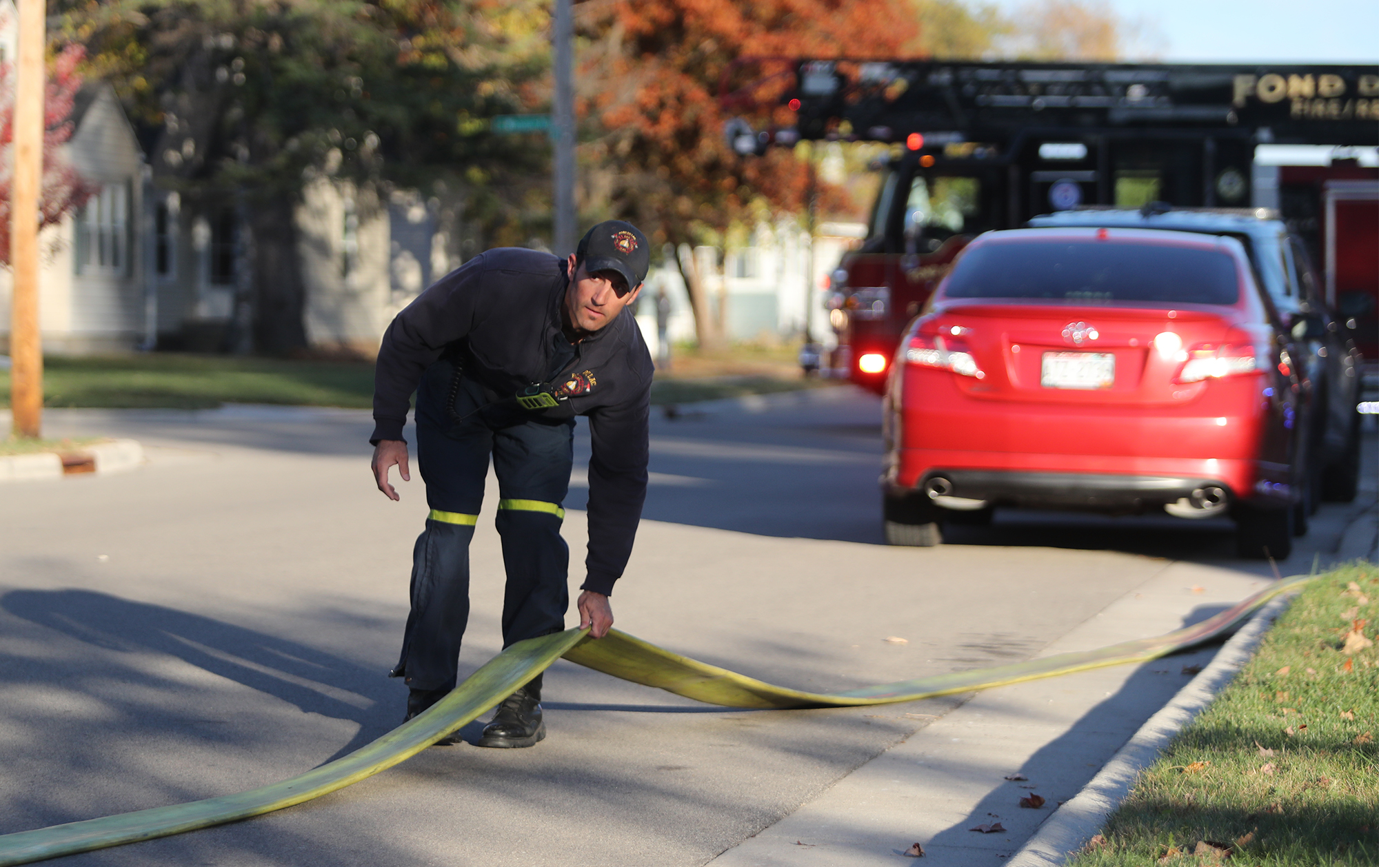 PHOTOS: Fond du Lac Fire/Rescue respond to garage fire on 14th street ...