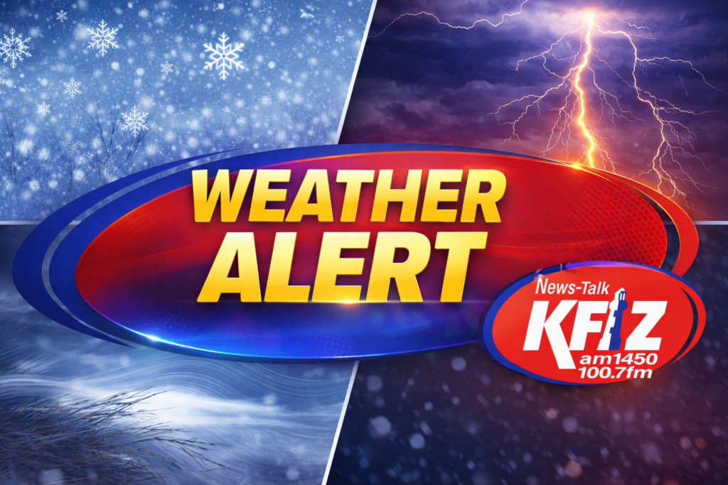 National Weather Service says watch for possible freezing rain overnight