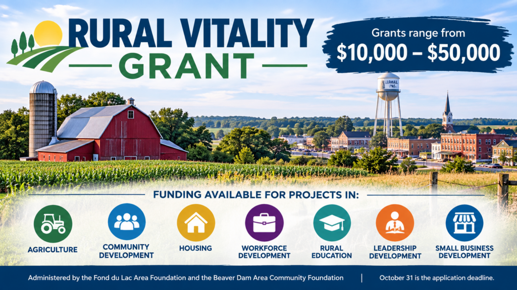 Rural Vitality Grant Sponsored by Compeer Financial
